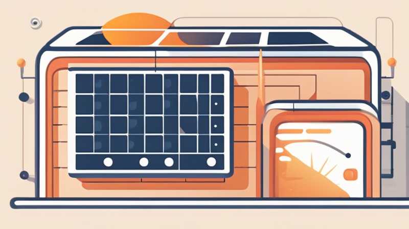 How to install indoor solar power generation