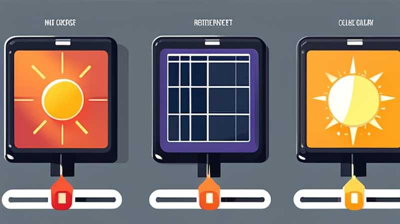 How to connect solar light receiver