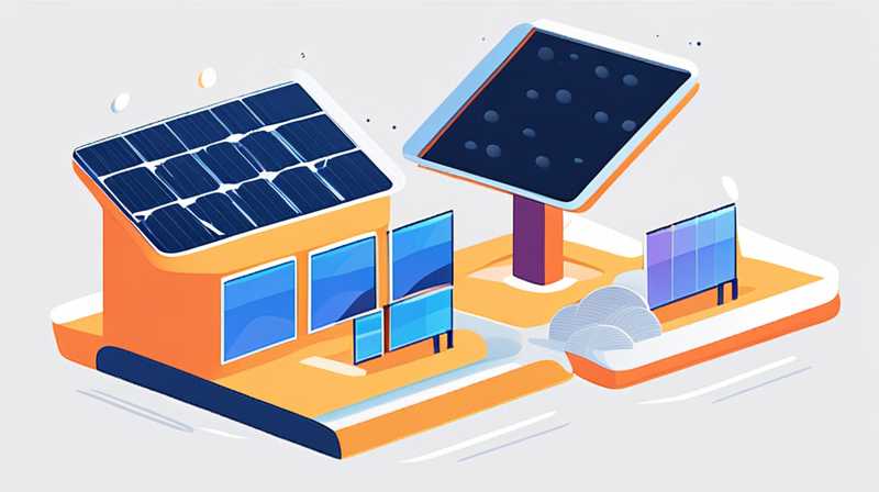 What parts are included when buying solar energy