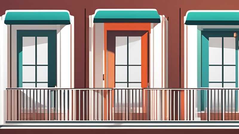 How to install a balcony with a solar tube