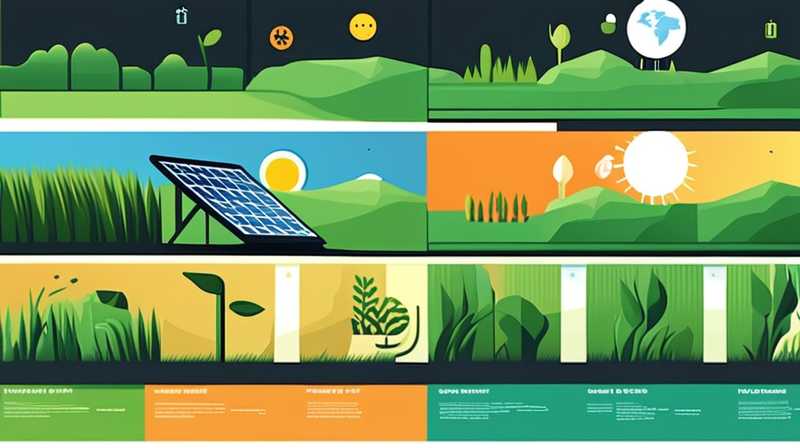 What does grass convert into solar energy