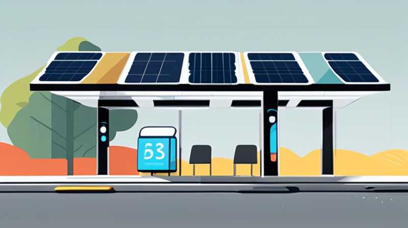 How to introduce solar bus stop