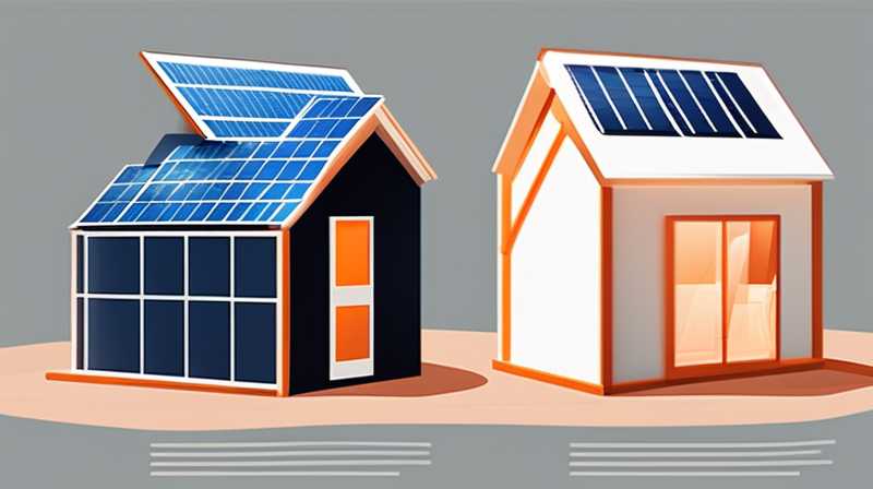 How to install solar lights on a tin shed