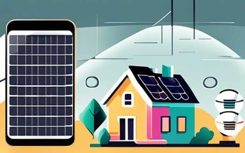 How to change home LED lights to solar lights