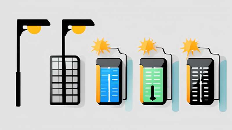 What meter do solar street lights use?