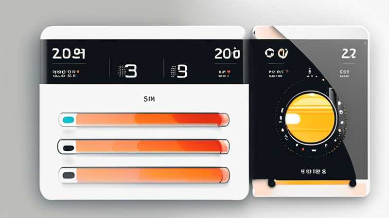 How to change the time on solar display screen