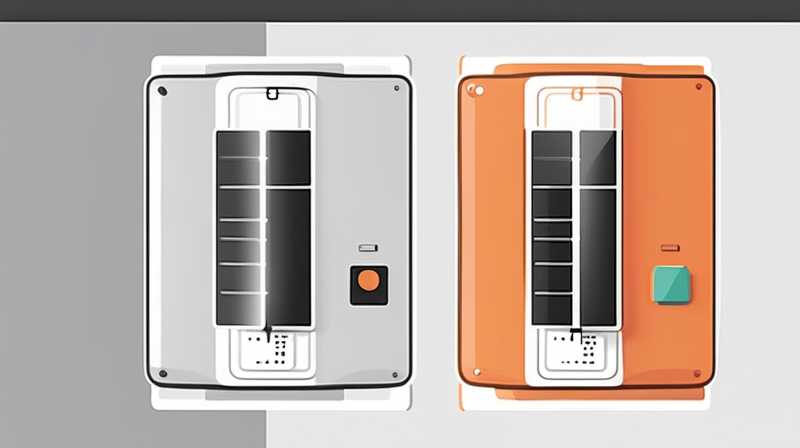 How can a small solar panel light up