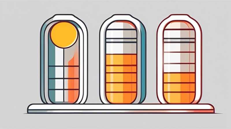 How to press the solar tube upwards