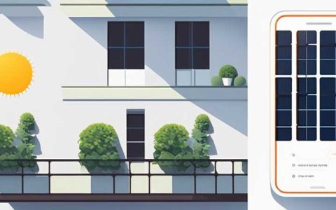 How to make the solar panel on the balcony look good