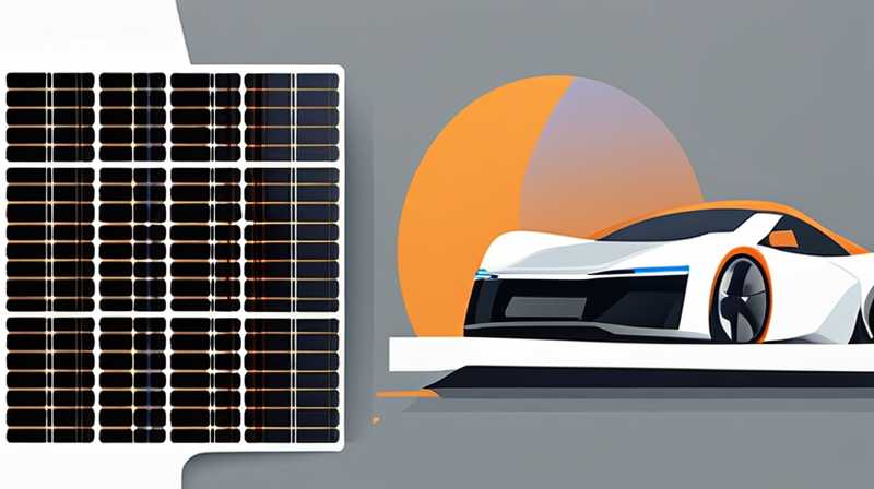 How to install solar panels on battery cars