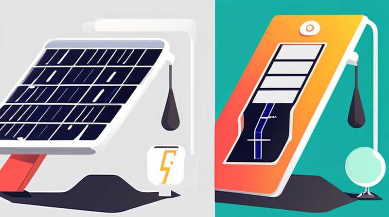 How many volts is normal for solar battery