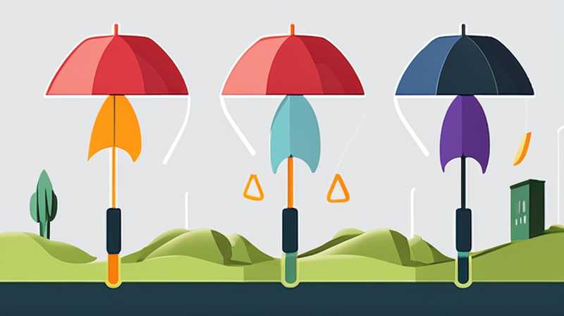 How to install a solar umbrella without a base