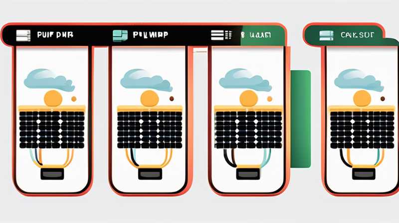 How to connect a booster pump to a solar light