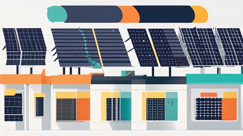 How much electricity does a solar power station produce in a day