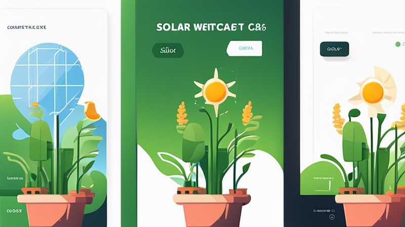 How much does a solar watering can cost?