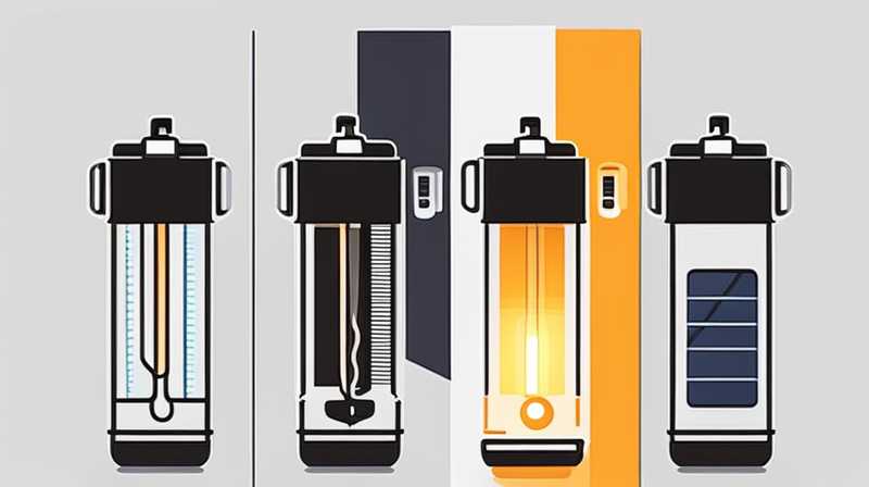 How to charge a flashlight with solar energy?