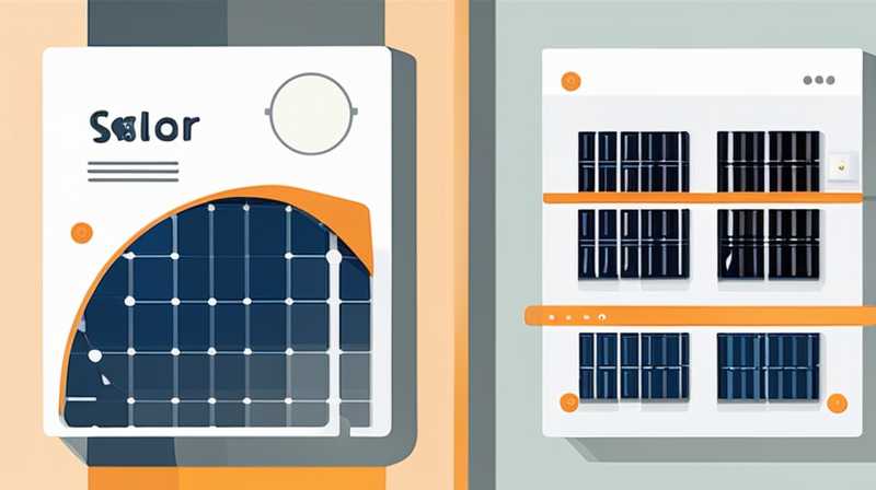 How to break down solar panels