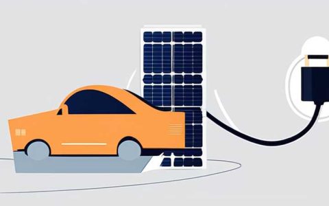 How to connect the data cable to the solar panel