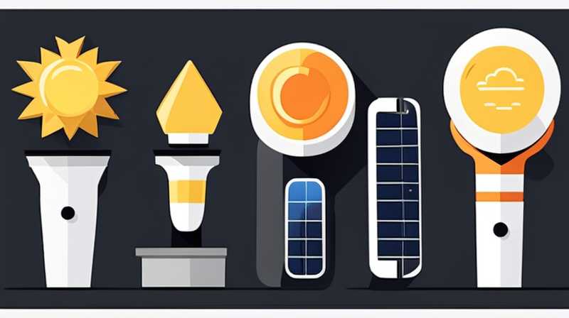 What accessories are needed to assemble a solar light