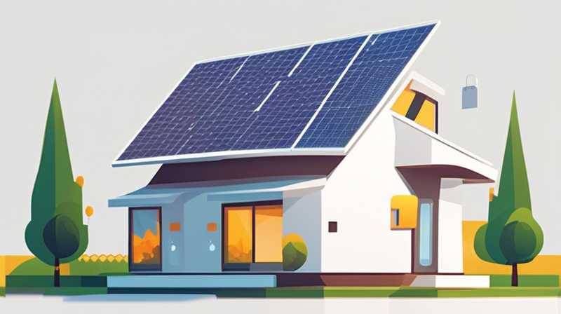 How much does a household solar panel cost per square meter?