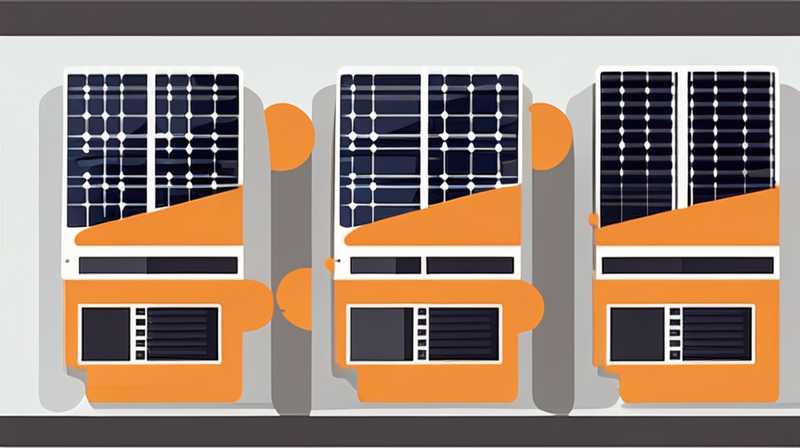 How to install solar panels on a large area