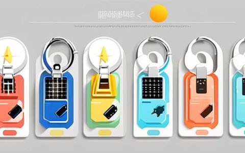 How to use the mini solar keychain