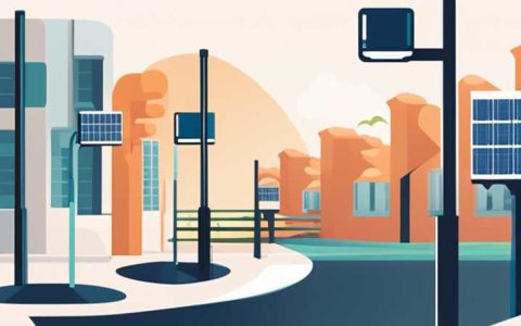 How to match and connect solar street lights