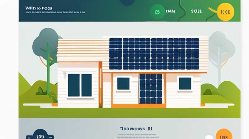 How many watts does a 100A solar panel have?