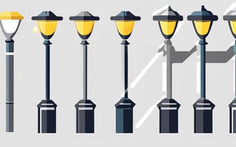 How many volts do solar street lights usually use?