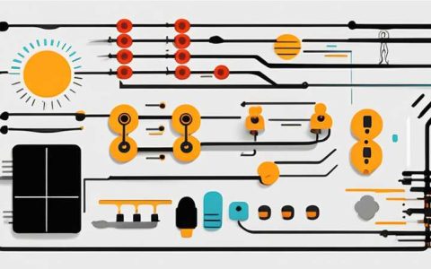 How to make a solar circuit diagram