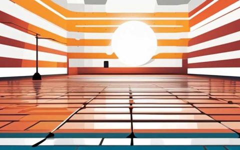 How about solar floor heating system