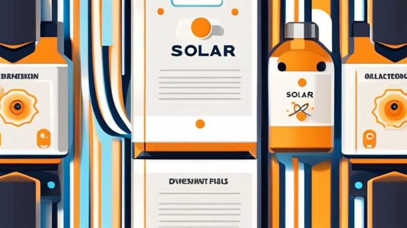 What are the ingredients of solar diversion fluid?