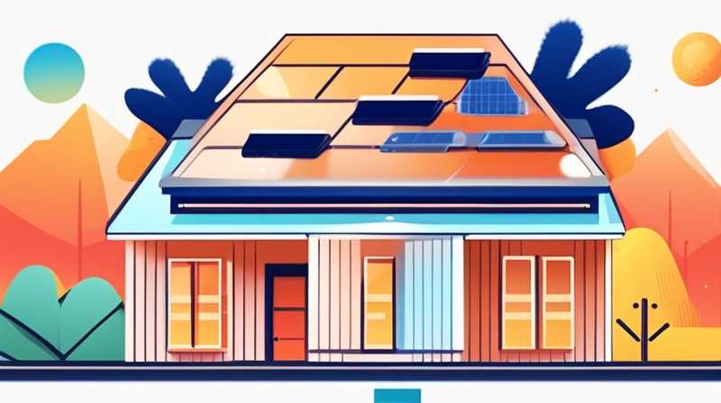 How to install solar energy on a house with tiles