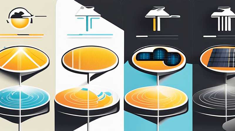 How is solar energy consumed after printing?