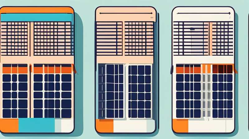 How many watts does a rooftop solar panel have?