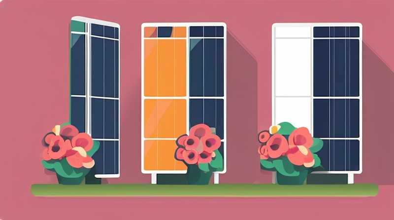 How to install a flower stand with solar panels video