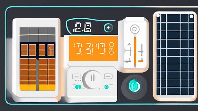 How to calculate solar charging efficiency