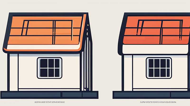 How to charge the solar charger on the roof