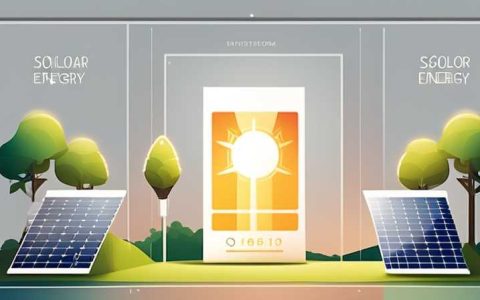 How to make outdoor solar energy clear
