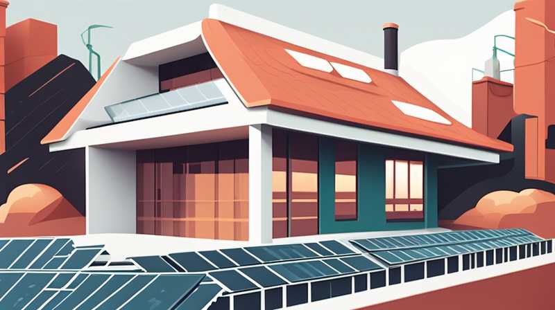 How to install tiles on the roof with solar energy