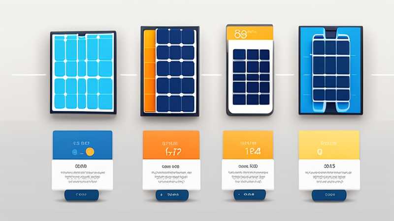 How many watts does a 85X65 solar panel have?