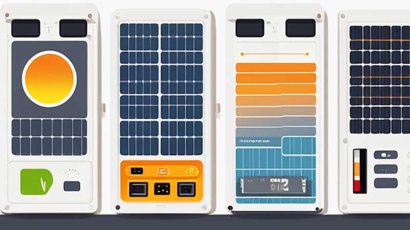 How many watts are recommended for RV solar panels?