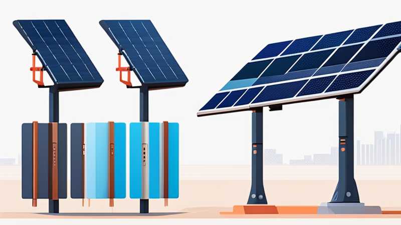 What does pole mounted solar panels mean?