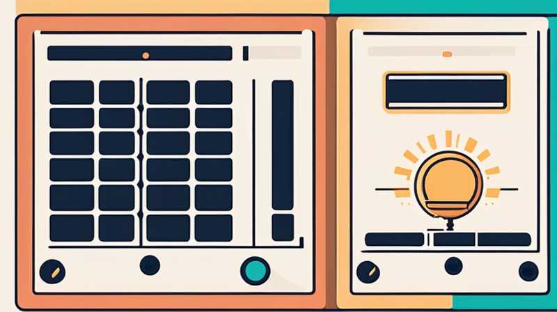 How to operate solar automatic