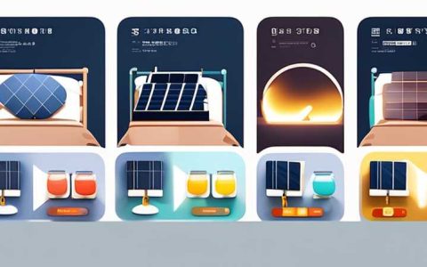 How to install solar lights on the bed