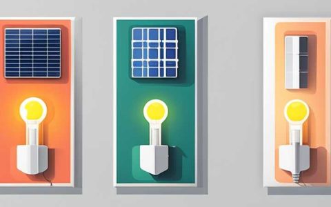 What is the name of a solar light that plugs into the ground?