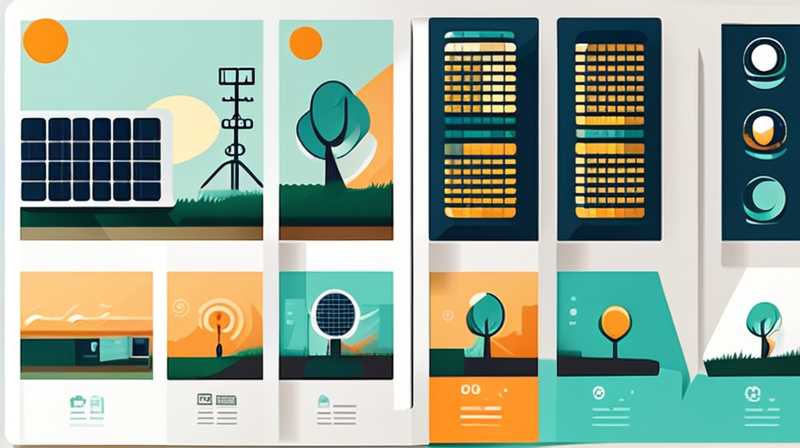 Where is solar power generation for street lights