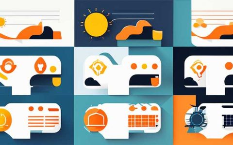 What symbols are used to represent DIY solar panels