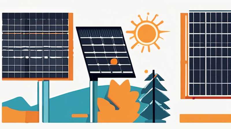 Where is large-scale solar power generation