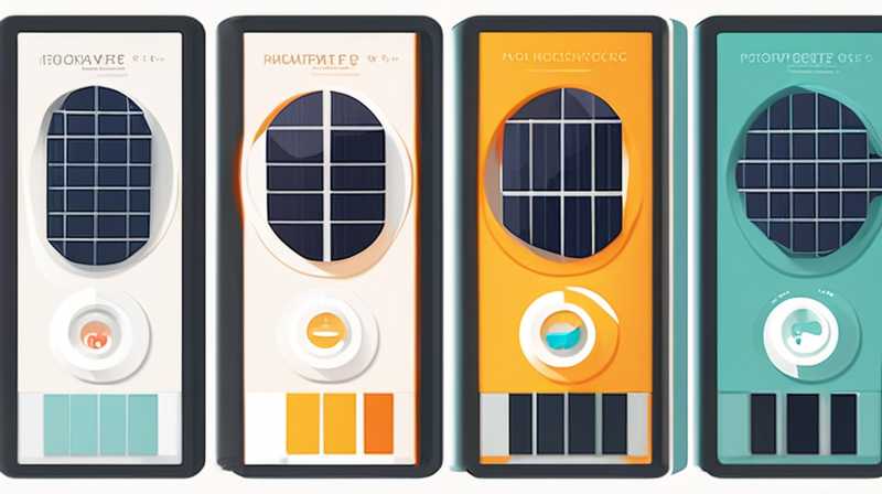 How to measure the size of solar light panels